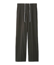 ウエストシューレース付きテーパードパンツ