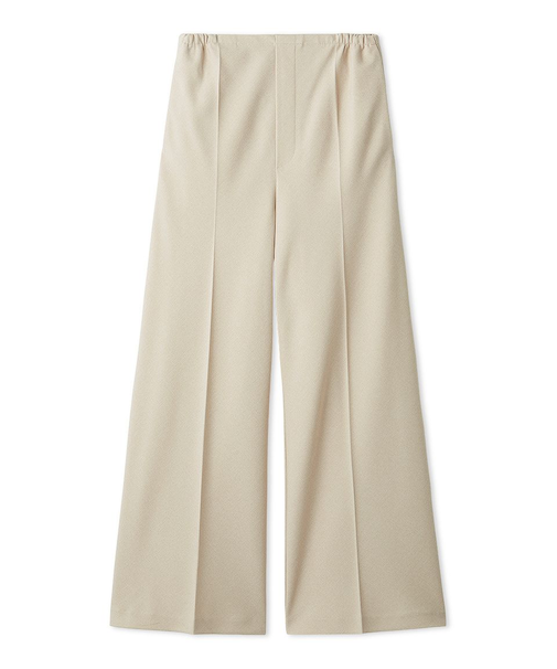 スーツ地イージーパンツ