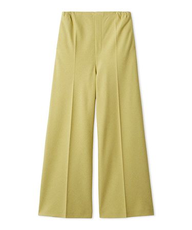 スーツ地イージーパンツ