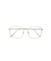 ビッグメタルスリムフレームダテメガネ