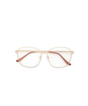 ビッグメタルスリムフレームダテメガネ