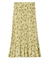 フラワープリントプリーツスカート