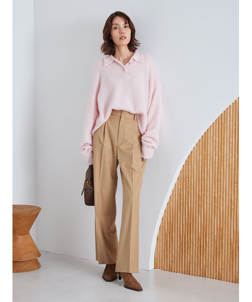 センタープレスパンツ