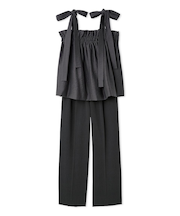 【セットアイテム】ペプラムキャミブラウス×パンツ SET UP