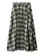 シャギーチェックタックマキシスカート
