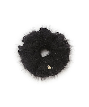 フェザーボリュームシュシュ