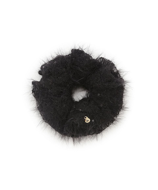 フェザーボリュームシュシュ