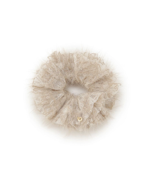 フェザーボリュームシュシュ