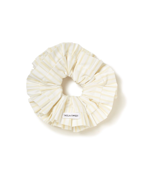 シャツコンビマテリアルボリュームシュシュ