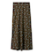 小花柄プリントナロースカート