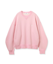 バイカラースウェットライクニット