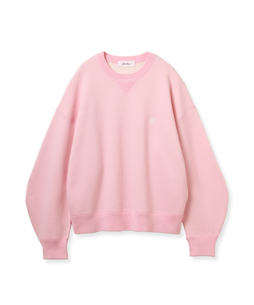 バイカラースウェットライクニット