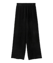 【セットアップ対応】モールヤーンニットセミワイドパンツ