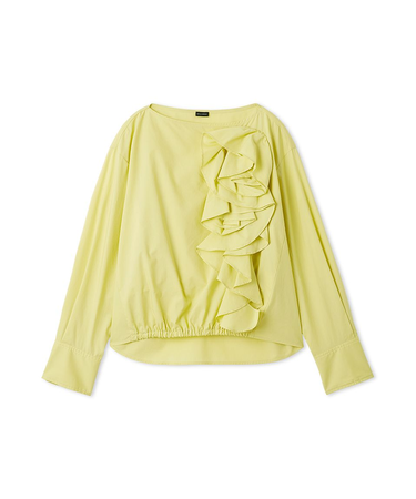 フラワーモチーフブラウス