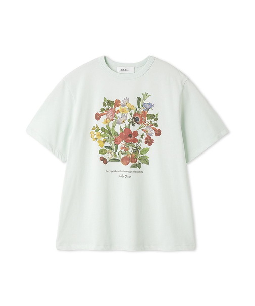 ボタニカルグラフィックTシャツ