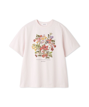 ボタニカルグラフィックTシャツ