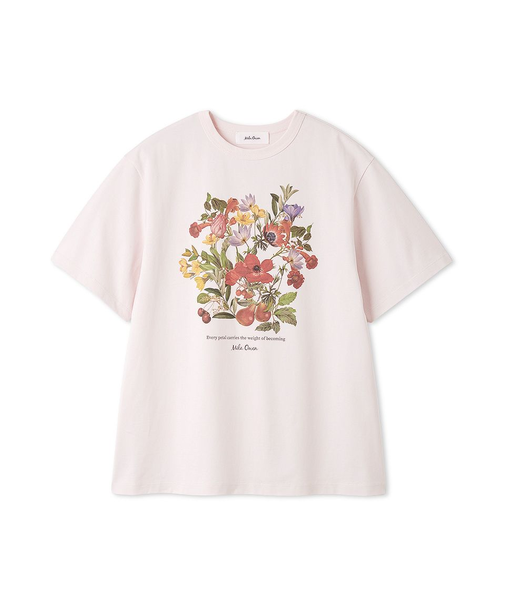 ボタニカルグラフィックTシャツ
