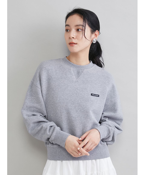 ソフトタッチ短丈トレーナー