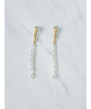 メタルボールチャームイヤリング