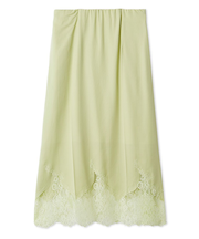 レースヘムスカート