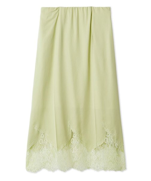 レースヘムスカート