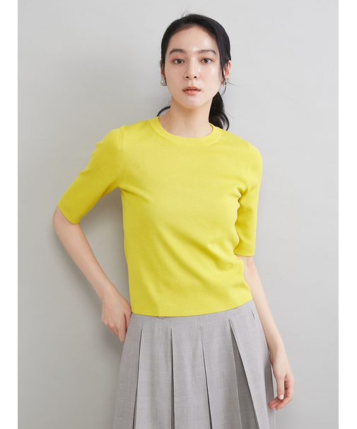 ウォッシャブルニットトップス