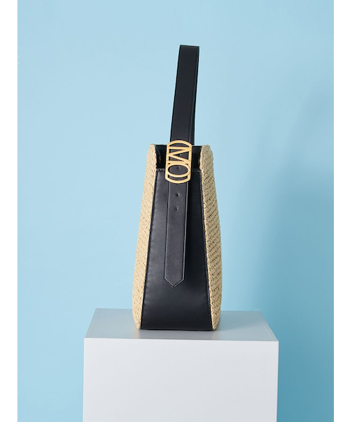 バックルモチーフバケットバッグ