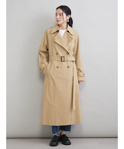 撥水オーバーサイズトレンチコート
