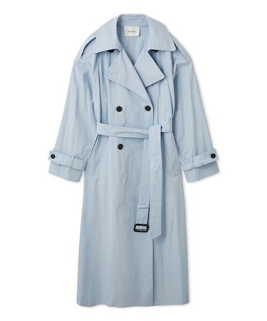 撥水オーバーサイズトレンチコート