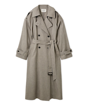 撥水オーバーサイズトレンチコート
