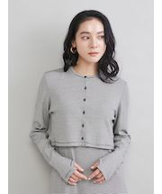 UVケアテレコボレロカーディガン