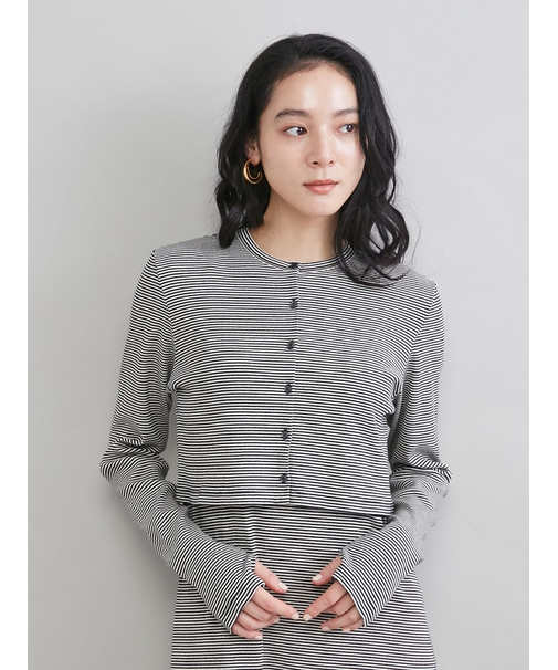 UVケアテレコボレロカーディガン