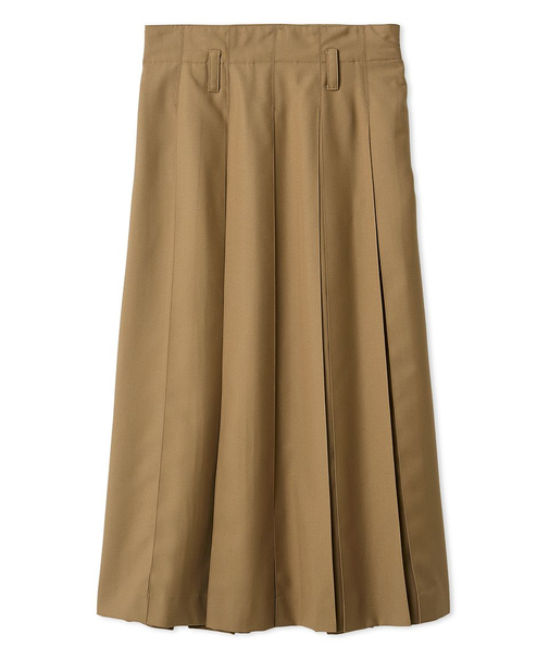 プリーツタックスカート