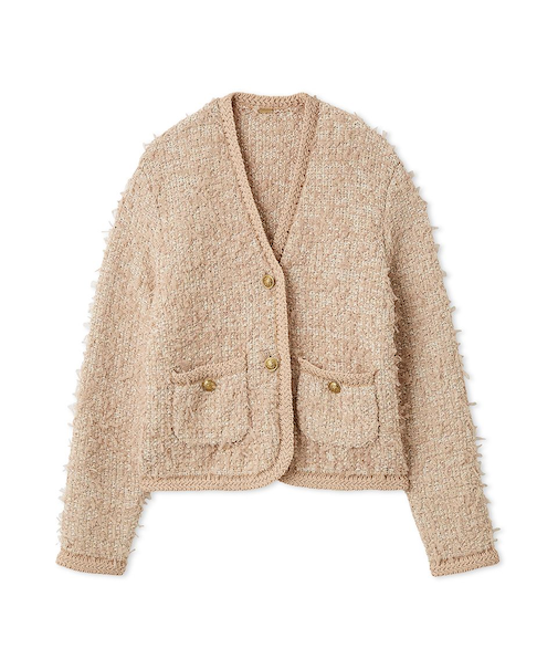 ニットツイードジャケット