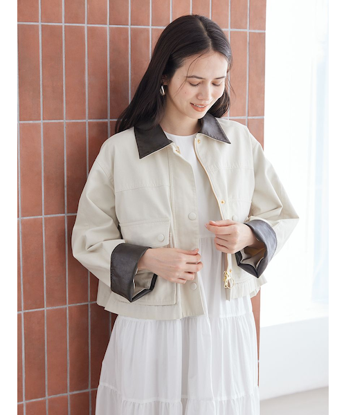 ショートテントシルエットハンティングジャケット｜ミラオーウェンの