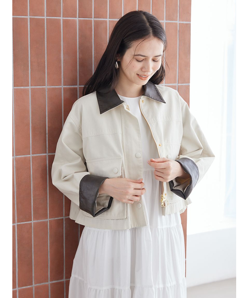 ショートテントシルエットハンティングジャケット