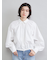 クロップドギャザーバルーンシャツ