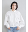 クロップドギャザーバルーンシャツ