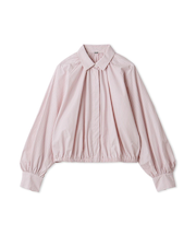 クロップドギャザーバルーンシャツ