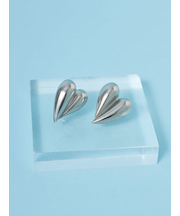 ハートモチーフイヤリング