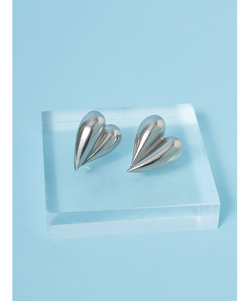 ハートモチーフイヤリング