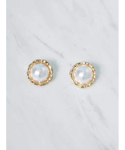 メタルボリュームイヤリング