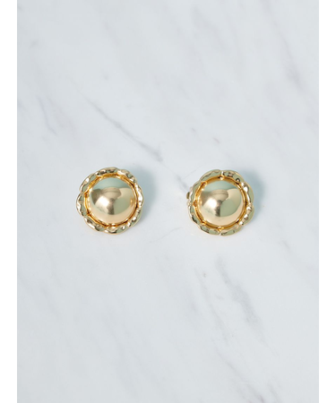 メタルボリュームイヤリング