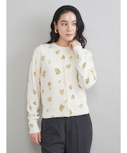 フラワープリントアンサンブルカーディガン