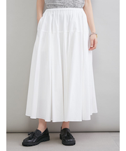 ウエストボリュームフレアスカート