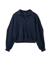 【WEB限定カラー】シアーポロニット