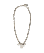 ランダムプレートチャームチェーンネックレス