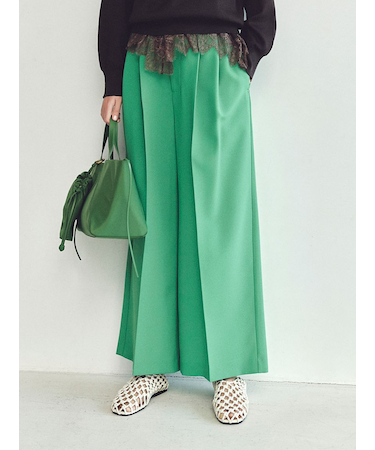 ドライタッチ２タックワイドパンツ