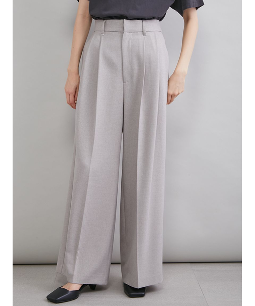 ドライタッチ２タックワイドパンツ