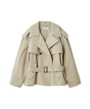 ショートトレンチコート